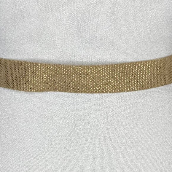 J.Crew Gorpcore Utility Tan Canvas Double Grommet Webbing Belt Size Small S main image 8